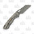 Olamic Whippersnapper Wharncliffe 446-W Stonewash Waveform Titanium