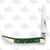Hen & Rooster Toothpick Folding Knife Green Pickbone 1