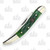 Hen & Rooster Toothpick Folding Knife Green Pickbone 2