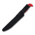 Cold Steel Scalper Slock Master Red 6.5in Plain Satin Straight Back