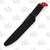 Cold Steel Scalper Slock Master Red 6.5in Plain Satin Straight Back 6