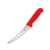 Victorinox Semi Stiff Kitchen Boning Knife 6in Plain Edge Red Fibrox