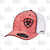 Ariat Snapback Logo Cap Red Heather Mens One Size