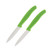 Victorinox 2 Piece Green Paring Knife Set F67606114G
