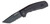 SOG TAC AU Auto Folding Knife 3.43in Black Tanto Partially Serrated