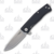 LionSteel Myto Folding Knife Black Aluminum Handle