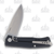 LionSteel Myto Folding Knife Black Aluminum Handle