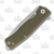 LionSteel Myto Green Aluminum Satin Folding Knife