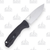 Honey Badger Large Drop Point Limited Edition Knife Black 3.63in Stonewash Blade