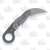CRKT Provoke Compact Aluminum Folding Karambit 2.26in Stonewash Blade