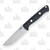 Bark River Bravo 1 Fixed Blade Knife Field Knife Black Rampless