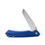 Case XX Kinzua Folding Knife Stonewash S35VN Tanto/Blue 