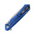 Case XX Kinzua Folding Knife Stonewash S35VN Tanto/Blue 