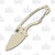 DPx Gear Heat Hiker Fixed Blade Knife 1095 Desert Tan