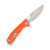 Honey Badger Medium Leaf Folding Knife 8CR13MoV/Orange HB1019