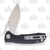 Honey Badger Small Flipper Knife Black FRN 2.81in Satin Drop Point Blade
