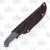 Bradford Guardian 5.5 Fixed Blade Knife Sabre Grind 3D Black Micarta