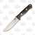 Bark River Bravo 1 LT Fixed Blade Knife 3V Burgundy Micarta Ramped