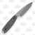 Bradford 3D Guardian Fixed Blade Knife M390 Sabre Black Micarta
