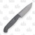 Bradford Guardian 4.5 Fixed Blade Knife Sabre Grind 3D Black Micarta
