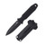 SOG Pentagon FX Covert Blackout 3.41in Double Edge Plain Black Spear Point with Sheath 1