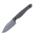 Wachtman Eddy 2 Fixed Blade Knife Stonewash/Gray G-10