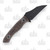 Wachtman Kliff Brown Black G-10 Wharncliffe