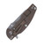 Hinderer Jurassic OD Green – Battle Bronze 3.37in Plain Working Spear Point