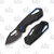 MKM Isonzo Voxnaes Folding Knife 1.93in Plain Clip Point Black FRN