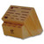 Zwilling J.A. Henckels Twin 22-Slot Beechwood Deluxe Storage Block (Empty) 1018614