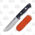 Bark River Bravo 1.25 Fixed Blade Knife Rampless Black Micarta