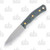 Casstrom Swedish Forest Fixed Blade Knife Green Micarta Stainless with Firesteel