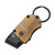Gerber Key Note Folding Knife Coyote Brown 1in Black Plain Edge Blade