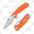 Honey Badger Medium Leaf Orange Handle