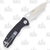 Honey Badger Small Leaf Black Handle