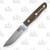 Bark River Mountaineer II CW Fixed Blade Knife Green