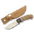 Elk Ridge Hunter Fixed Blade Knife Pakkawood and Burlwood
