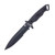 Halfbreed Medium Infantry Knife Black Partially Serrated