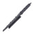 Halfbreed Medium Infantry Knife Black Partially Serrated