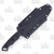Halfbreed Medium Infantry Knife Black Partially Serrated MIK01PSBLK