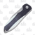 Kizer Infinity Black and White G10 Flipper