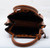 Fabigun Concealed Carry Bag Purse Brown Leather