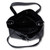 Leda's Fashions Black Textured Leather Tote LPP8205BLK