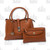 Fabigun Concealed Carry Purse Brown Leather