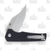 Kizer Junges Folding Knife Black G-10