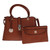 Fabigun Concealed Carry Bag Purse and Clutch Camel