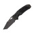 Hogue K320A OTS Automatic SIG Sauer Nitron Black - 3.5in Black Tanto Plain AUHG36320