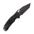 Hogue K320A OTS Automatic SIG Sauer Nitron Black - 3.5in Black Tanto Plain AUHG36320