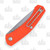 GiantMouse ACE Iona Folding Knife Orange G-10