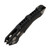 Hogue EX-A05 3.5 OTS Auto Folding Knife Black - 3.5in Spear Point Tumbled S/E Plain